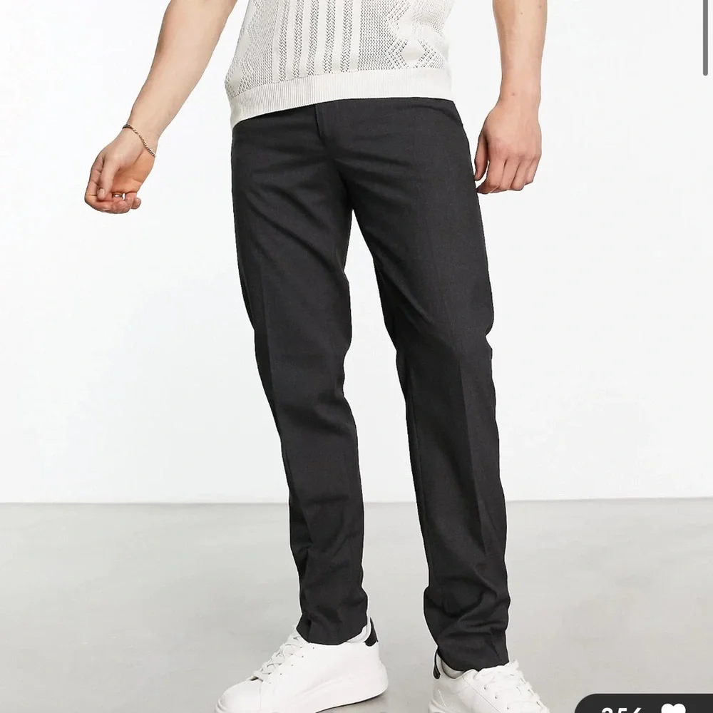 ASOS‎ Design Slim Smart Trouser in Charcoal